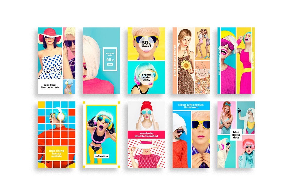 Mia Instagram Stories Pack, a Social Media Template by SlideStation (Photo 4 of 9)