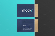 Envelope Business Card Mockup PSD, a Print Template by Mokr (Thumbnail 4 of 4)