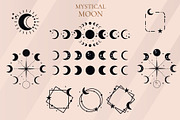 Mystical Moon and Stars, a Graphic by Svetlana Avv (Thumbnail 2 of 7)