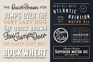 Buckwheat Font Collection