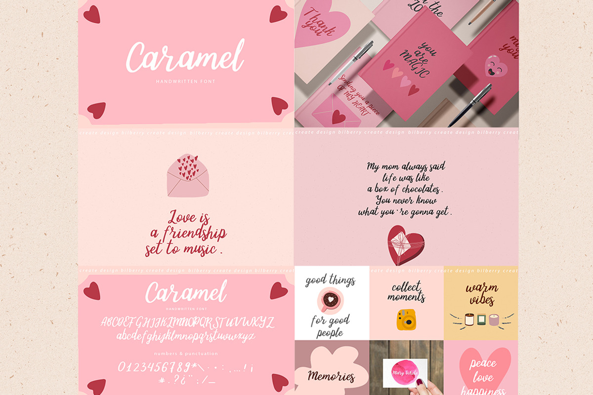 Handwritten Font Bundle super sale!, a Handwritten Font by BilberryCreates (Photo 5 of 22)