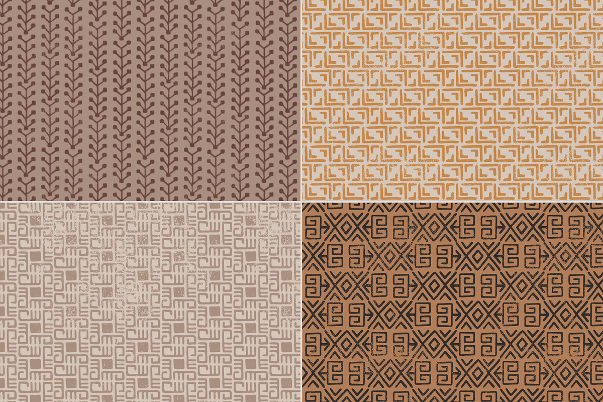 Tribal textured patterns, a Pattern Graphic by SwetTS (Photo 3 of 5)