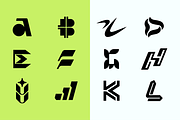 A-Z Lettermarks - Ready made logos, a Branding & Logo Template by Beautypes (Thumbnail 2 of 10)