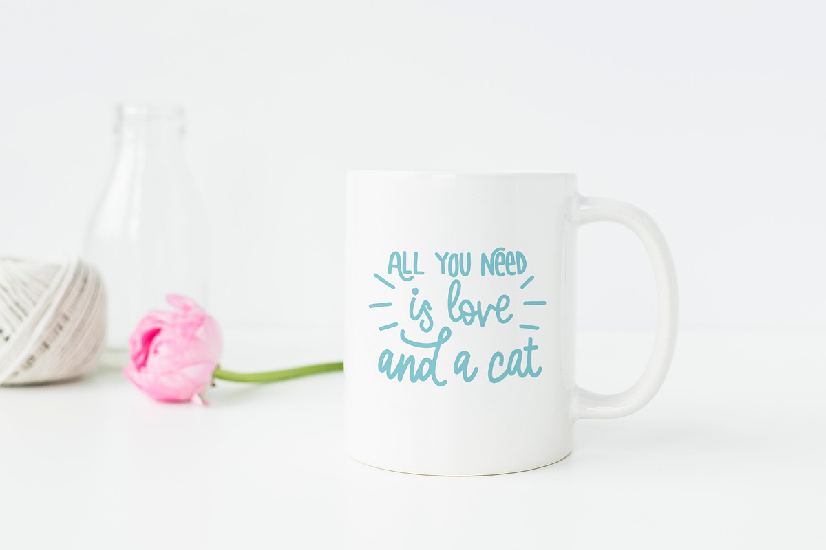 Cat Life Design Bundle, an Illustration by Phat Happy Life (Photo 2 of 12)