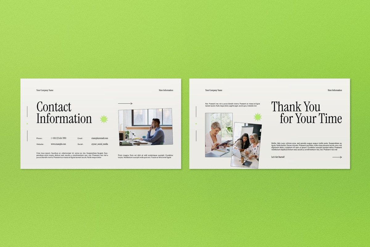 Cream Modern Pitch Deck Google Slide, a Presentation Template by graphicook (Photo 4 of 4)