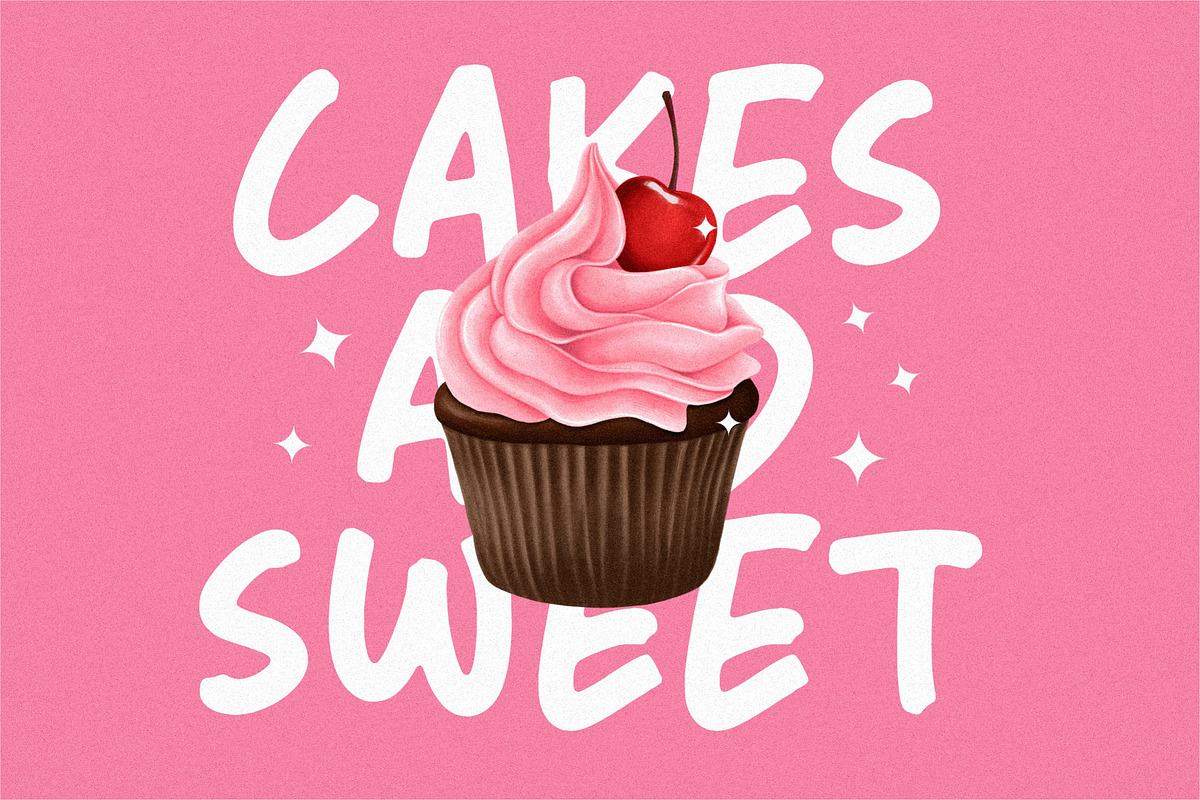 Wild Berries Handwritten Font, a Handwritten Font by Balpirick Studio (Photo 2 of 6)