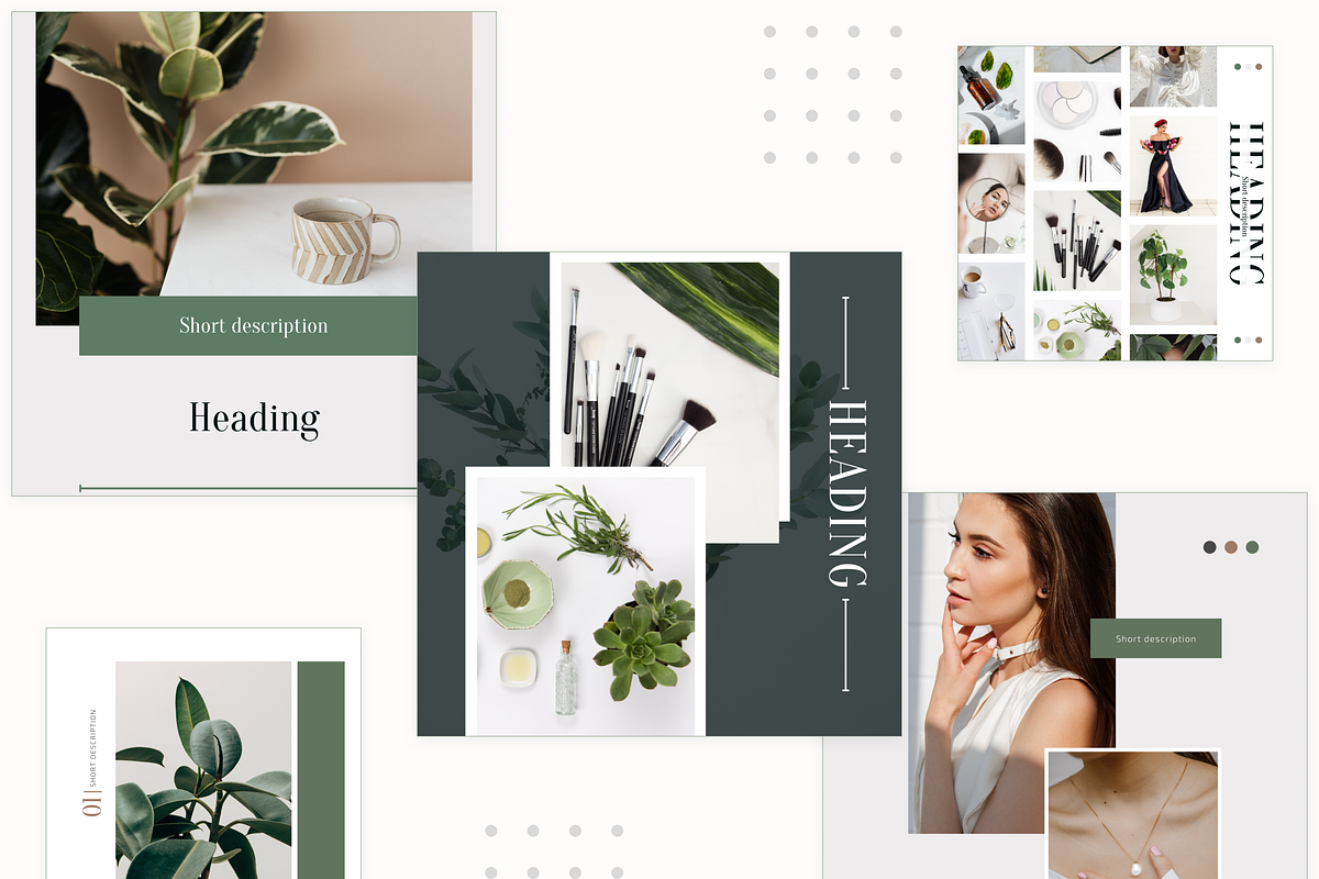 30 Canva Instagram Templates (Feed), a Social Media Template by KaluginaWEB (Photo 2 of 7)