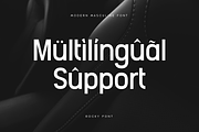 Rocky - Modern Masculine Font, a Sans Serif Font by Hamz Studio (Thumbnail 14 of 16)