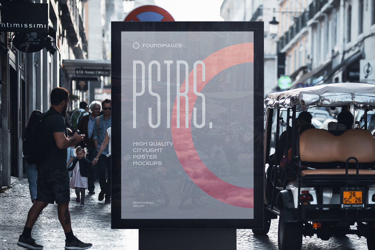 Poster outdoor indoor mockup bundle, an Advertising Mockup by FoundImages (Photo 27 of 64)