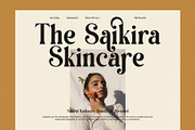 Camila Elegant Serif Font, a Serif Font by Graphicxell (Thumbnail 4 of 8)