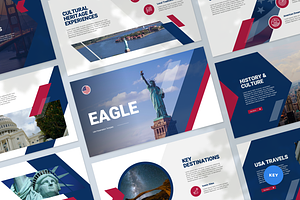 USA Presentation Keynote Template, a Presentation Template by Flat Icons