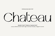 Chateau Luxury Modern Serif Font, a Serif Font by operatype.co (Thumbnail 1 of 8)