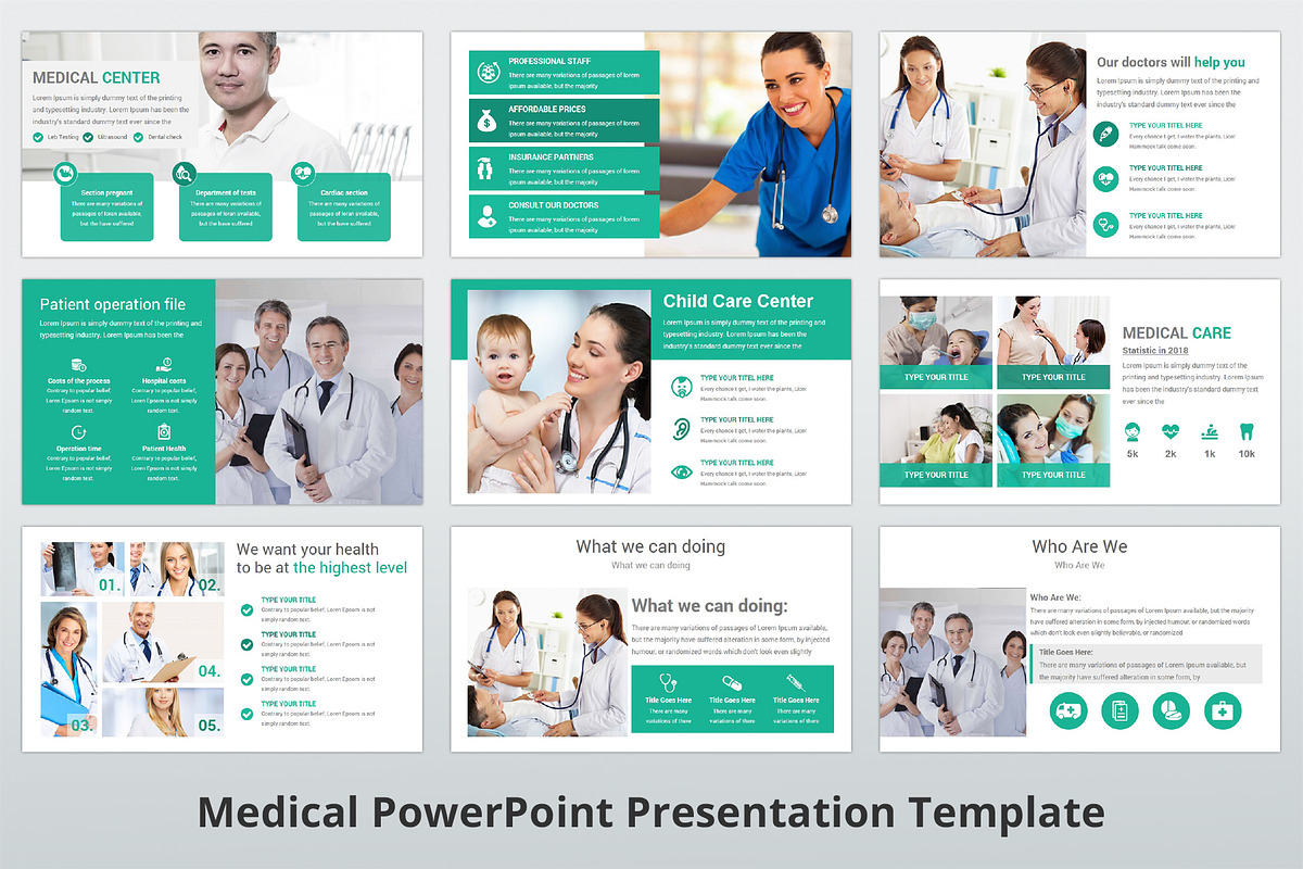 Medical PowerPoint Template, a Presentation Template by GraphicStan (Photo 10 of 12)