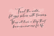 Breathe Me Script font, a Script Font by CallMeStasia (Thumbnail 5 of 10)