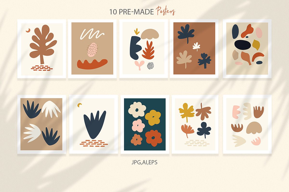 Earthy Abstract Patterns+Elements, an Illustration by Sweet Fig (Photo 9 of 11)