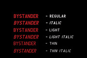 UNDRRTD-Bystander, a Sans Serif Font by Underrated (Thumbnail 5 of 6)