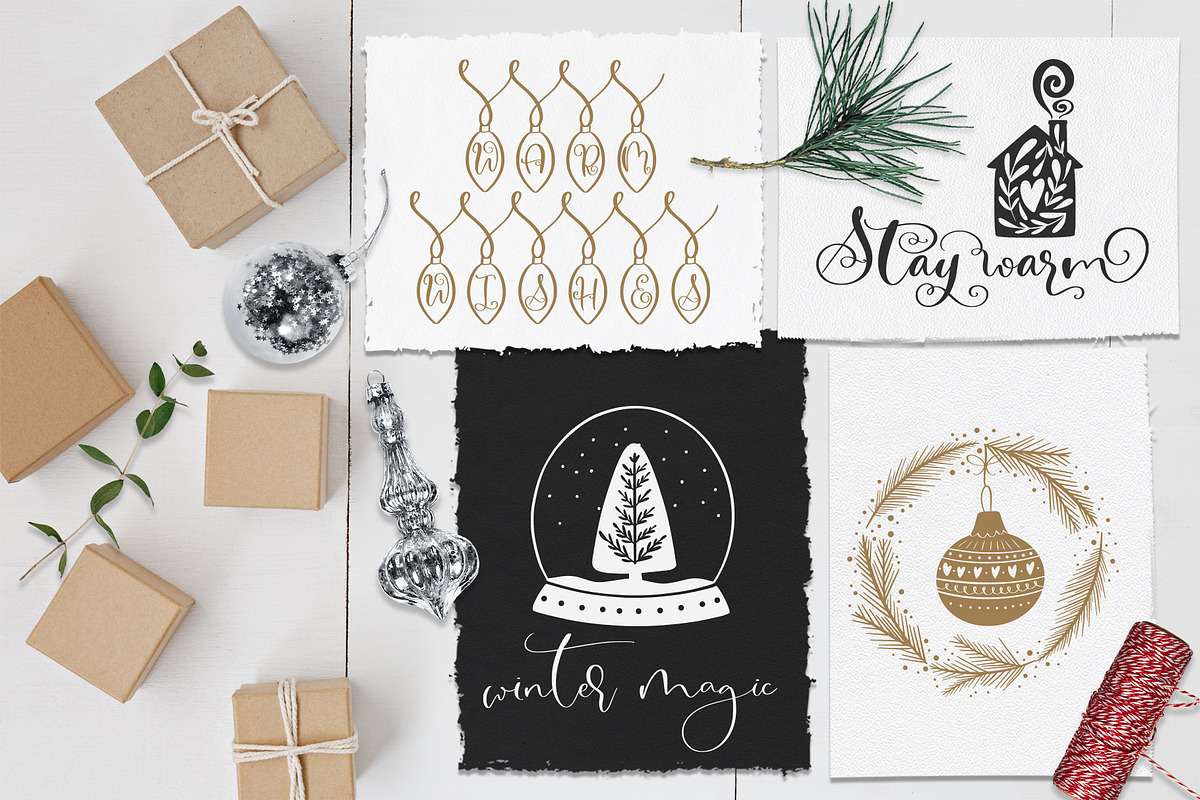 The Big Christmas Collection, a Script Font by CallMeStasia (Photo 7 of 15)