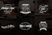 6 Vintage Logos / Labels Templates, a Branding & Logo Template by Arslan (Thumbnail 2 of 3)