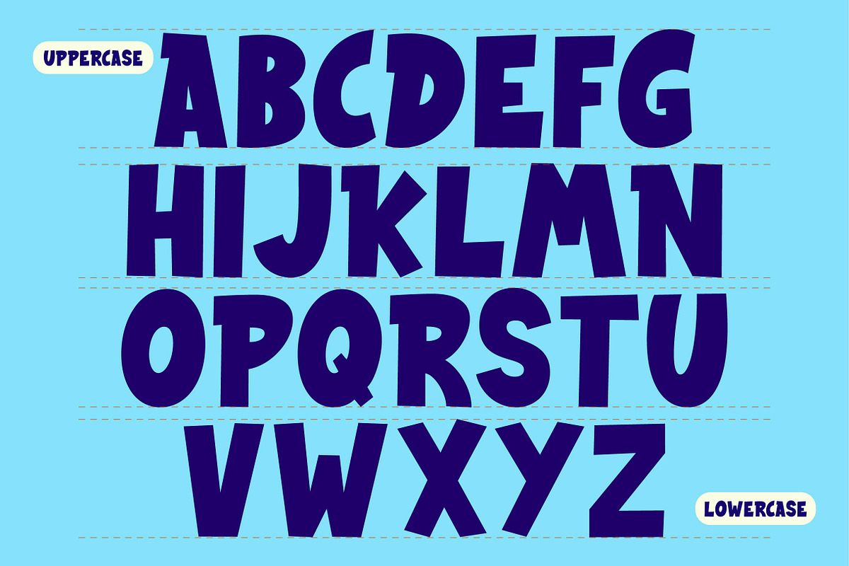 Dumbo - Bold Display Font, a Sans Serif Font by GroovyFontCo (Photo 4 of 9)