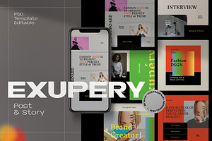 Exupery Instagram Brand Creator