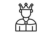 King Line Icon, an Icon by Pexelpy (Thumbnail 2 of 2)