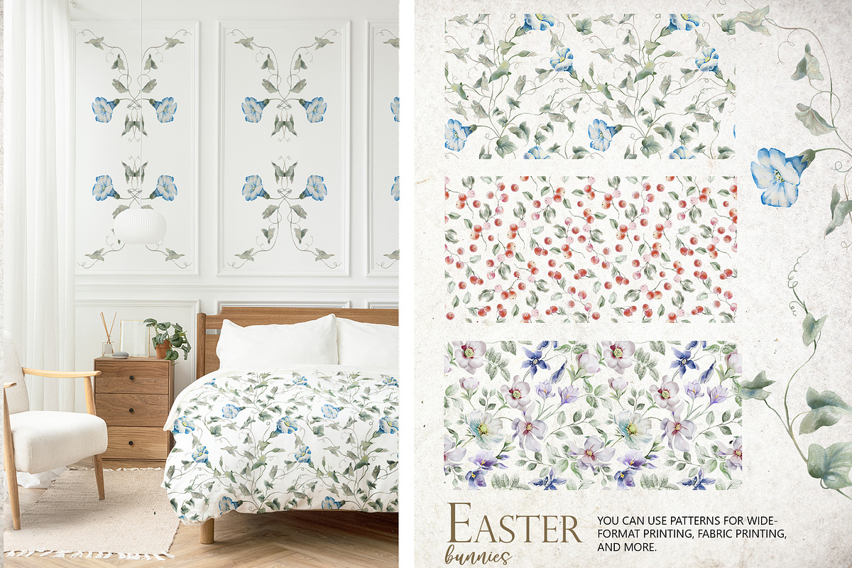 Easter clip art set, a Decorative Illustration by RushkinaAntonina (Photo 4 of 10)