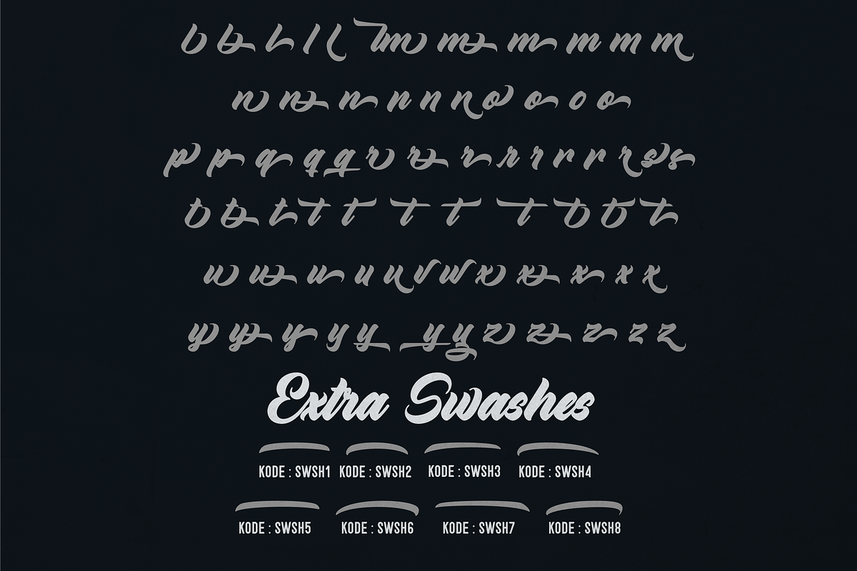 Yowesta Script Font, a Script Font by Naufal Labs (Photo 15 of 15)