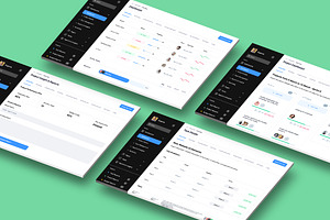 Project Management, Task, Team CMS, an UI Kit Template by nagaredesignstudio