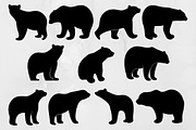 Polar Bear Silhouette SVG, an Animal Illustration by newminddesign (Thumbnail 1 of 3)