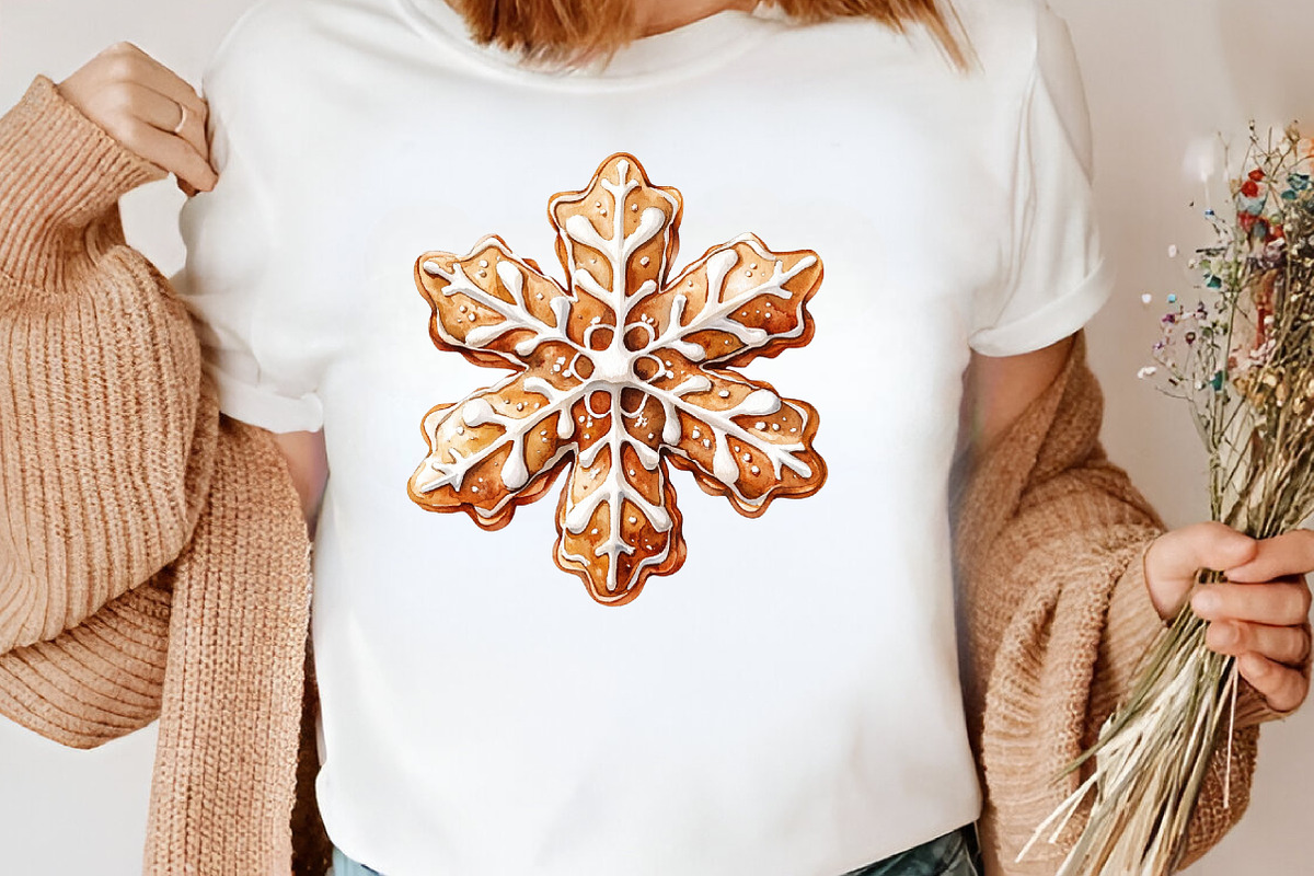 Watercolor Sweet Christmas Clipart, an Illustration by Canvas Craft (Photo 6 of 8)