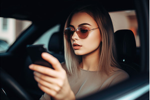 cropped shot of an attractive young, a Transportation Photo by Sergey Kotenev