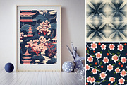 27 seamless Japan vintage pattern, a Pattern Graphic by ARTOZEN DIGITAL (Thumbnail 4 of 15)