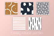 Brushstrokes Pattern Collection, a Pattern Graphic by mina (Thumbnail 3 of 4)