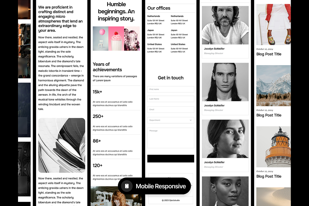 Line Agency Website UI Kit, an UI Kit Template by DjectStudio (Photo 4 of 6)