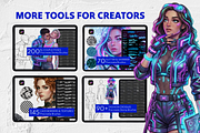 250 Dress Procreate Stamp Brushes, a Brush Add-On by Selentaori Studio (Thumbnail 12 of 12)