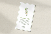 Green Floral Wedding Bundle Template, a Stationery Template by Paraná Studio (Thumbnail 23 of 23)