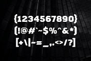 Dozer - Bold & Heavy Typeface, a Serif Font by HipFonts (Thumbnail 2 of 11)