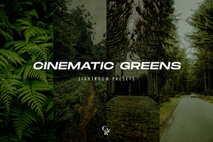 Cinematic Greens Lightroom Presets