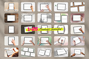 iPad Studio — 50 Editable Mockups, an iPad Mockup by Frisk Shop (Thumbnail 3 of 12)