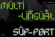 Clexon - Futuristic Geometric Font, a Sans Serif Font by CuratedType Studio (Thumbnail 7 of 11)