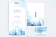 Wedding Winter Watercolor Suite, an Invitation Template by Kolorata Art (Thumbnail 3 of 5)