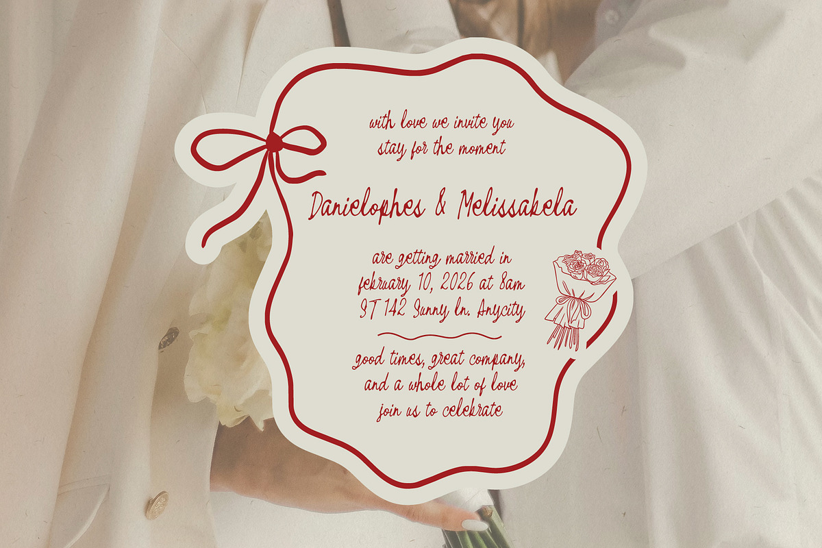 Simple Fine - Script Handwritten, a Handwritten Font by Lettermine (Photo 6 of 10)