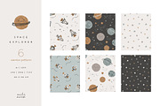 Space Explorer Pattern Collection, a Pattern Graphic by Point and Poem (Thumbnail 2 of 6)