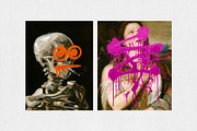 35 Spray Paint Texture Overlays, an Object Graphic by smishura (Thumbnail 5 of 6)