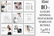 Lux Light Minimal Instagram Template, a Social Media Template by Faytemplates (Thumbnail 1 of 10)