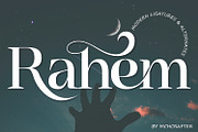 Rahem | Modern Serif Font, a Serif Font by MchCrafter (Thumbnail 1 of 15)