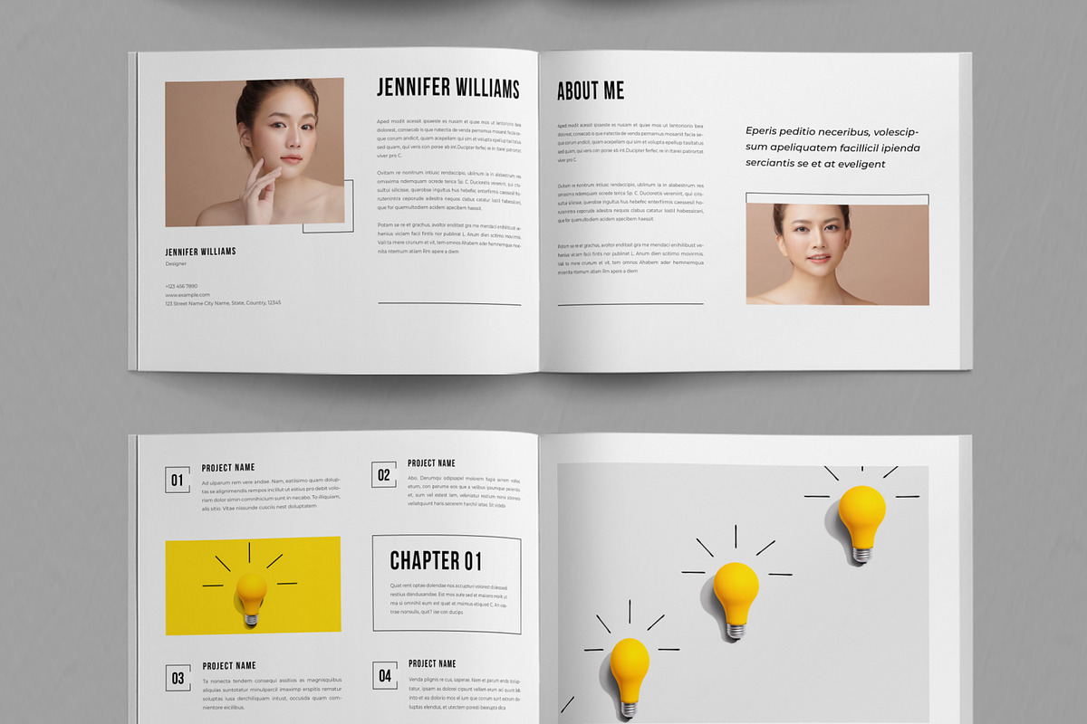 Ebook Magazine Layout, a Magazine Template by ContestDesign (Photo 4 of 5)