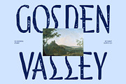 CS Lindens Stamp, a Sans Serif Font by Craft Supply Co. (Thumbnail 6 of 8)