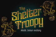 Victory Font Display Classic era, a Blackletter Font by SHEILLA (Thumbnail 3 of 3)