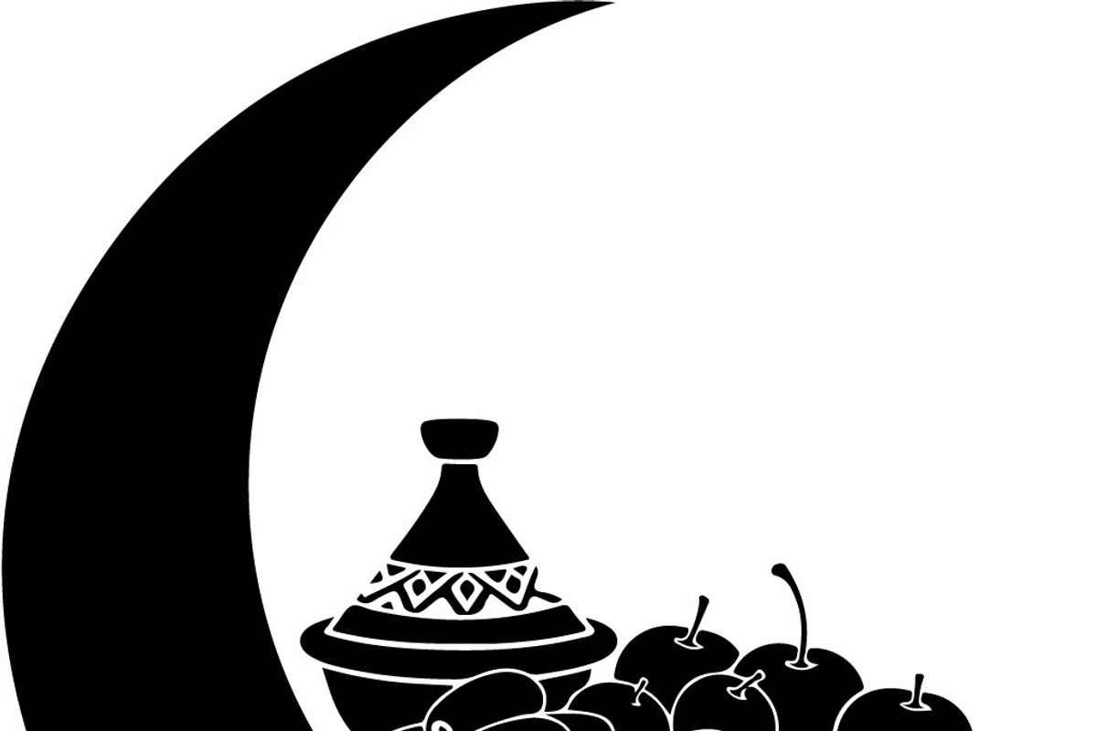 50 Ramadan Iftar Silhouette Bundle, an Illustration by Gfx_Store (Photo 42 of 49)